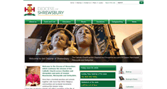 Desktop Screenshot of dioceseofshrewsbury.org